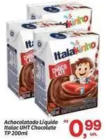 Fort Atacadista Italac - achocolatado líquido chocolate tp 200ml oferta