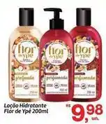 Fort Atacadista Ypê - loção hidratante flor de oferta