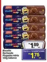 Fort Atacadista Adria - biscoito recheado plugados oferta