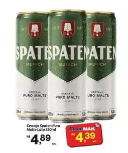 Fort Atacadista Spaten - cerveja puro malte lata oferta