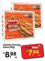 Fort Atacadista Seara - salsicha hot dog oferta