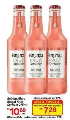 Fort Atacadista Apple - bebida mista fruit spritzer oferta