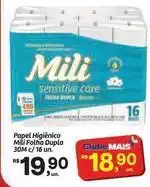 Fort Atacadista Mili - papel higiênico folha dupla oferta