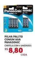 Assaí Atacadista Panasonic - pilha palito comum aaa oferta