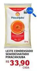Assaí Atacadista Piracanjuba - leite condensado semidesnatado oferta