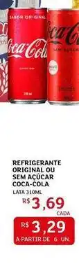 Assaí Atacadista Sabor - refrigerante original ou sem acucar oferta