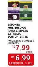 Assaí Atacadista Scotch brite - esponja multiuso ou para limpeza extrema oferta