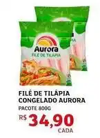 Assaí Atacadista Aurora - filé de tilápia congelado oferta