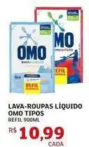 Assaí Atacadista Omo - lava-roupas líquido tipos oferta