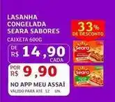 Assaí Atacadista Seara - lasanha congelada oferta