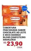 Assaí Atacadista Sabor - cobertura fracionada sabor chocolate ao leite e meio confeiteiro oferta