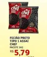 Assaí Atacadista Do chef - feijão preto tipo 1 assaí oferta