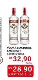 Assaí Atacadista Nacional - vodka smirnoff oferta