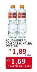 Assaí Atacadista Minalba - água mineral com gas oferta