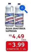 Assaí Atacadista Suprema - água sanitária oferta