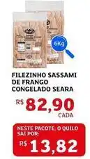 Assaí Atacadista Seara - filezinho sassami de frango congelado oferta