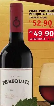 Assaí Atacadista Periquita - vinho português tipos oferta