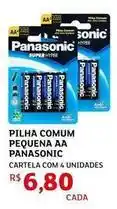 Assaí Atacadista Panasonic - pilha comum pequena aa oferta