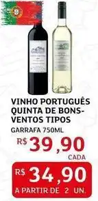 Assaí Atacadista Quinta de bons ventos - vinho português oferta