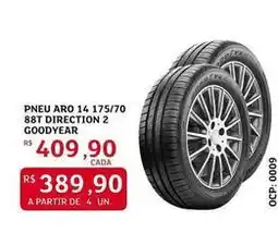 Assaí Atacadista Goodyear - pneu aro 14 175/70 88t direction 2 goodyear oferta