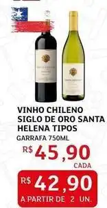 Assaí Atacadista Helena - vinho chileno oferta
