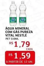 Assaí Atacadista Nestlé - água mineral com gas pureza vital oferta