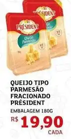 Assaí Atacadista President - queijo tipo parmesão fracionado oferta