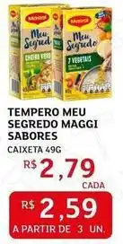 Assaí Atacadista Maggi - tempero meu segredo sabores oferta