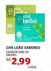 Assaí Atacadista Sabores - chá leão sabores oferta