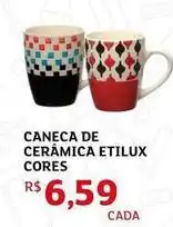 Assaí Atacadista De - caneca de ceramica etilux cores oferta