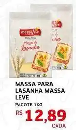 Assaí Atacadista Massa leve - massa para lasanha oferta
