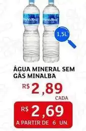 Assaí Atacadista Minalba - água mineral sem gas oferta
