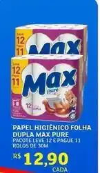 Assaí Atacadista Leve - papel higiênico folha dupla pure oferta