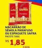 Assaí Atacadista Safra - macarrão de semola ou espaguete oferta