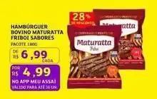 Assaí Atacadista Maturatta - hambúrguer bovino friboi sabores oferta