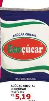 Assaí Atacadista Cristal - açúcar oferta