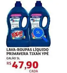 Assaí Atacadista Tixan - lava-roupas líquido primavera ypê oferta