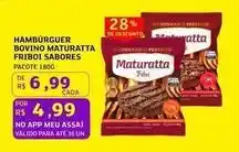 Assaí Atacadista Convenção sabores - hambúrguer bovino maturatta oferta