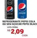 Assaí Atacadista Pepsi - refrigerante cola ou sem acucar blach oferta