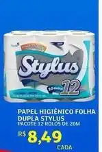 Assaí Atacadista Stylus - papel higiênico folha dupla oferta