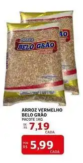 Assaí Atacadista Pacote - arroz vermelho oferta