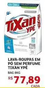Assaí Atacadista Tixan ypê - lava-roupas em po sem perfume oferta