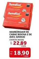 Assaí Atacadista Jundiaí - hambúrguer de carne bovina e de aves oferta