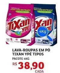 Assaí Atacadista Tixan ypê - lava-roupas em pó tipos oferta