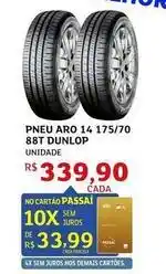 Assaí Atacadista Dunlop - pneu aro 14 175/70 88t oferta