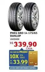 Assaí Atacadista Dunlop - pneu aro 14 175/65 oferta