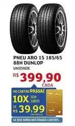 Assaí Atacadista Dunlop - pneu aro 15 185/65 88h oferta