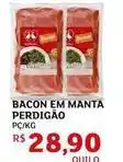 Assaí Atacadista Perdigão - bacon em manta oferta
