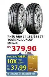 Assaí Atacadista Dunlop - pneu aro 14 185/65 86t touring oferta