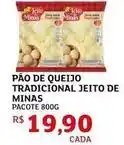 Assaí Atacadista Minas - pão de queijo tradicional jeito de oferta